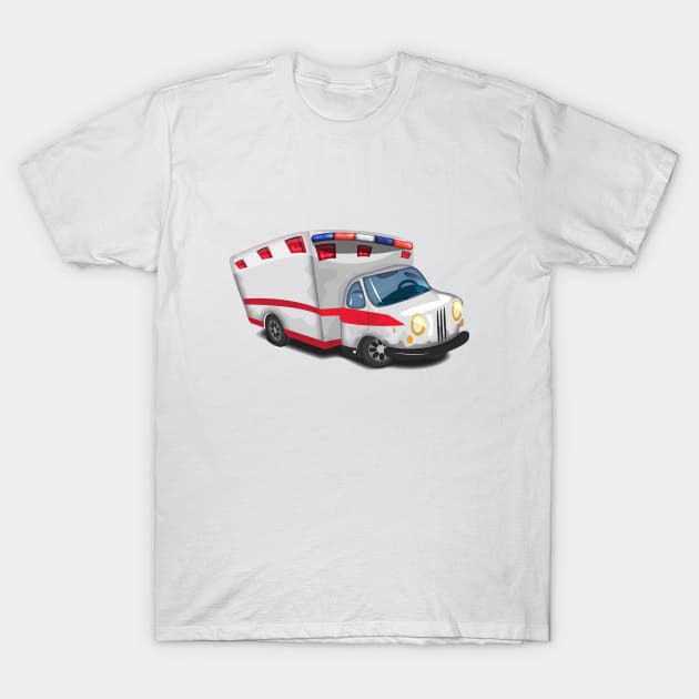 Ambulance T-Shirt by nickemporium1